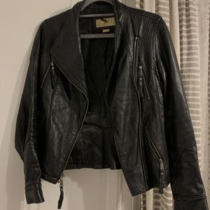 Black Leather Jacket.